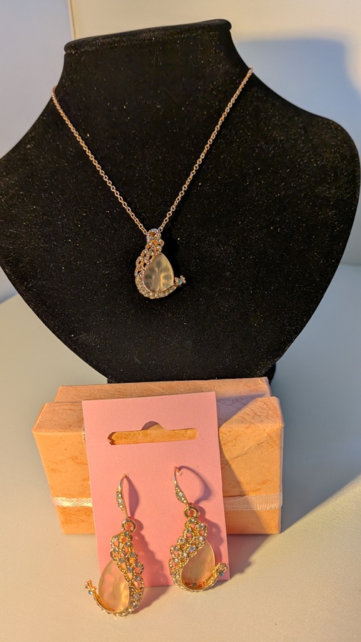 bruid sieraden set druppel