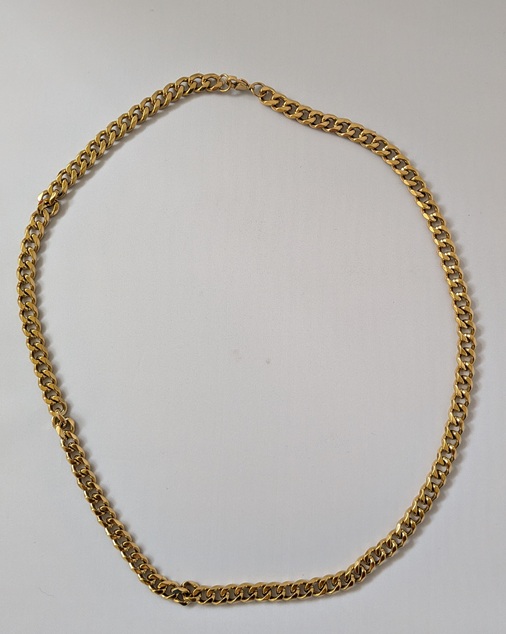 gouden heren ketting