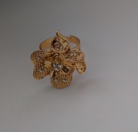 Gouden dubai set met sierstenen
