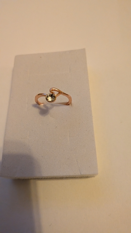 Ring met zirconia
