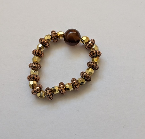 bruin gouden armband bruin gouden armband
