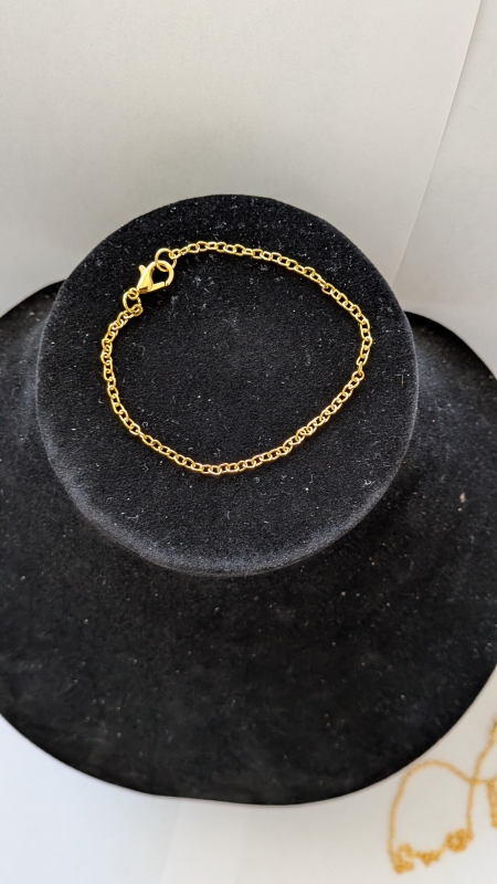 24 k vergulde gouden armband