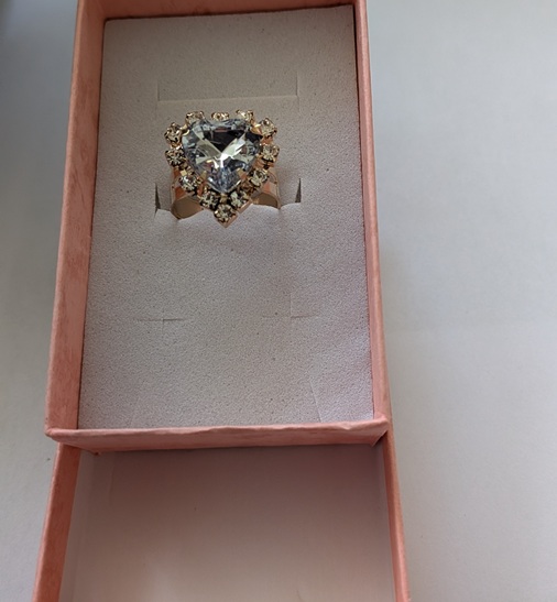 Bruidssierraad set met zirconia siersteen Bruidssierraad set met zirconia siersteen