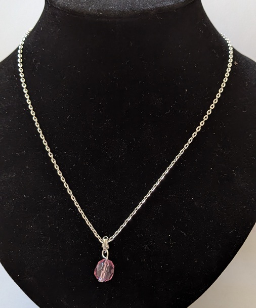 Ketting met glaskraal