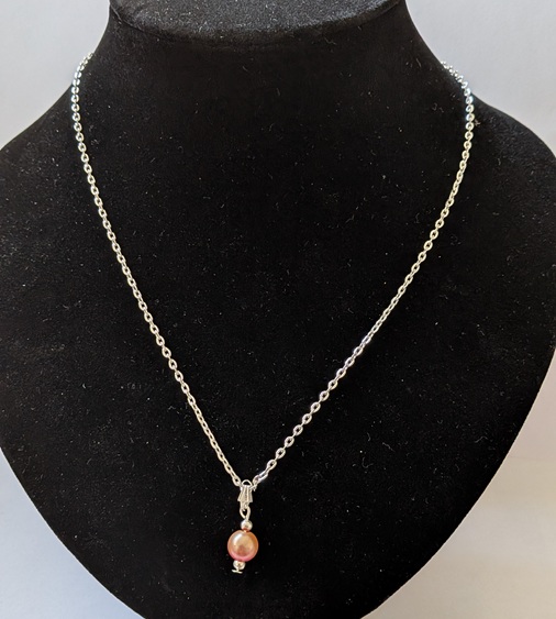Rvs ketting met bedel