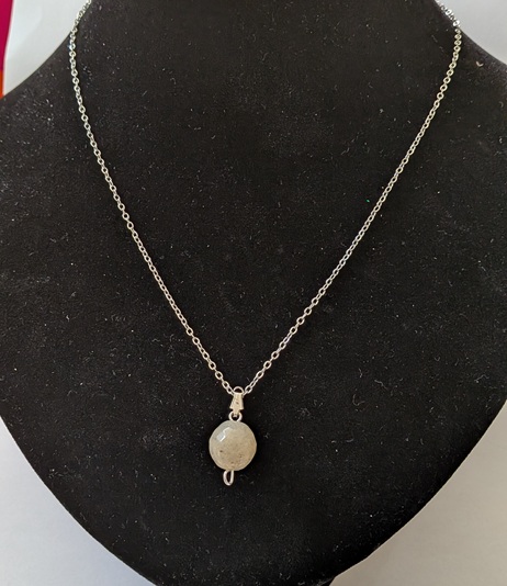 Rvs ketting met bedel