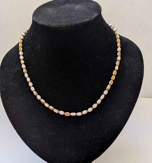 ketting wit goud