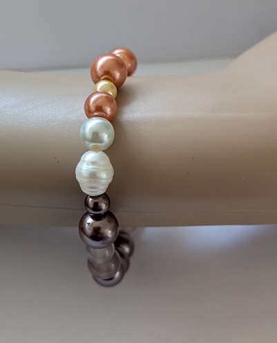 bruine rek armband