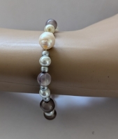 grijze rek armband