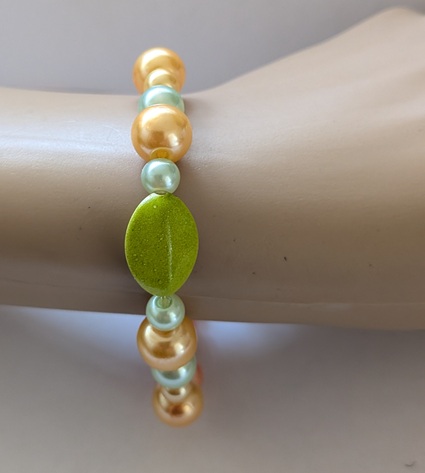 Groene rek armband
