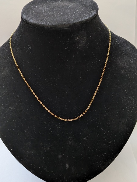24 K Hals ketting gewoon 24 K Hals ketting gewoon