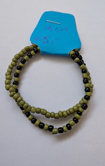 groene dubbele armband